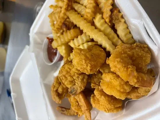 6pc Fried Shrimp Combo