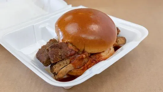 BBQ Rib Sandwich