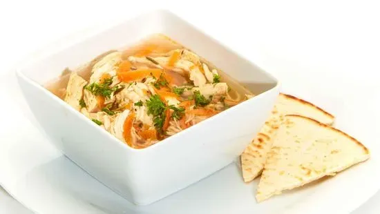 GREEK CHICKEN LEMON SOUP