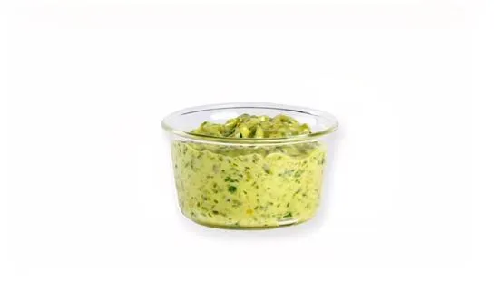 EXTRA SOUFFLE OF BASIL PESTO AIOLI SAUCE