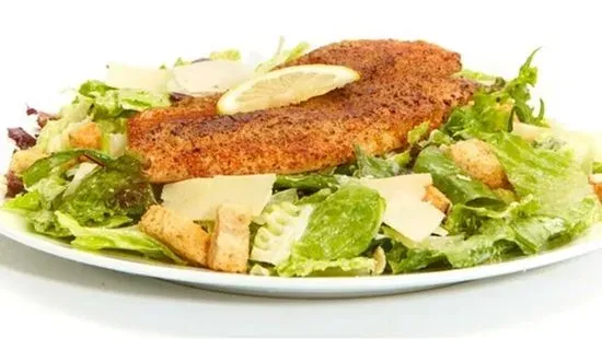 Caesar Salad with Grilled Tilapia