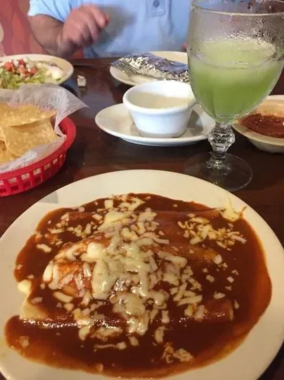 V2 Spinach Burrito, Cheese Enchilada & Chalupa