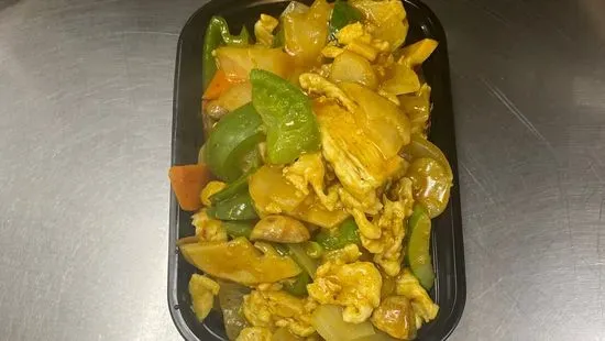 Curry chicken 