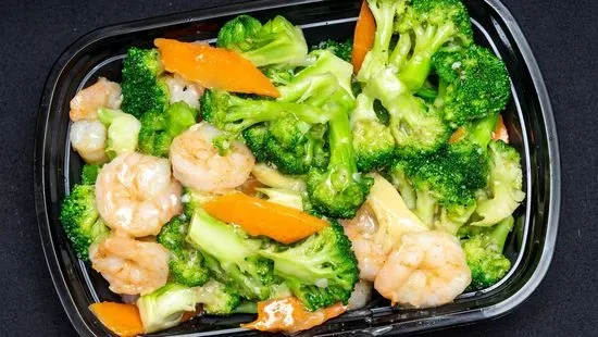 55. Shrimp with Broccoli