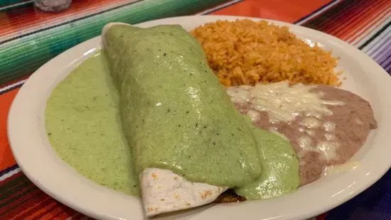 23. Burrito Poblano