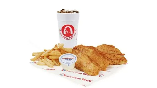 2pc Fish and Fries Combo