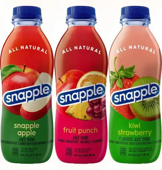 Snapple fruit punch 20 Fl OZ