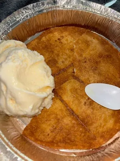 Sopapilla with Ice Cream