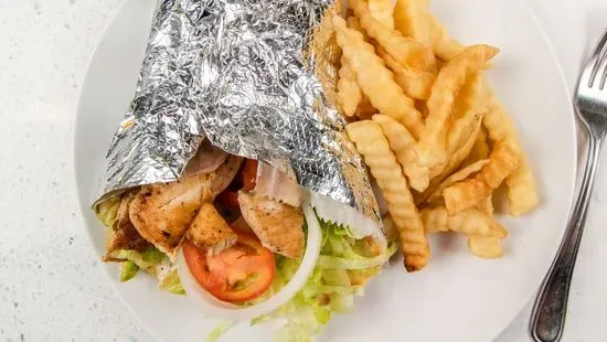 Chicken Gyro (Combo)