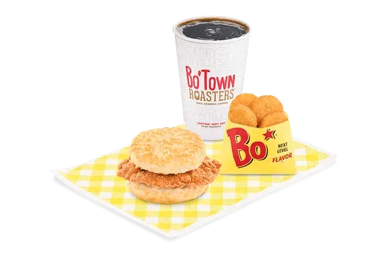 Cajun Chicken Filet Biscuit Combo