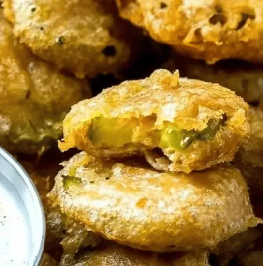 Fried Pickle Burger