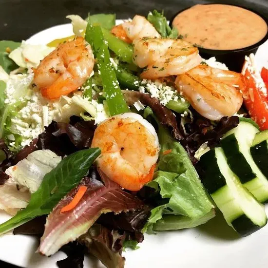 Greek Salad w/  Shrimp