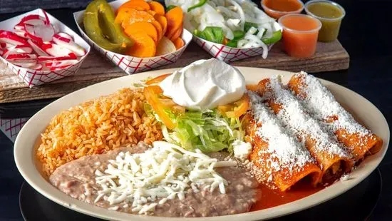  Enchiladas de Pollo