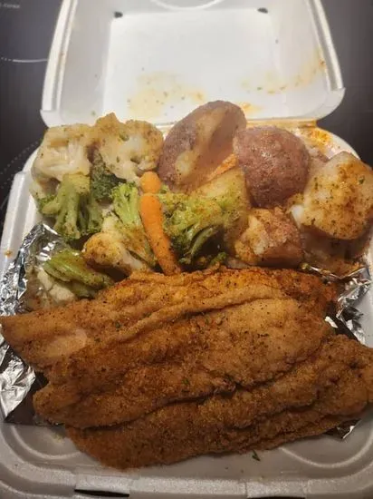 2 Piece Catfish Dinner