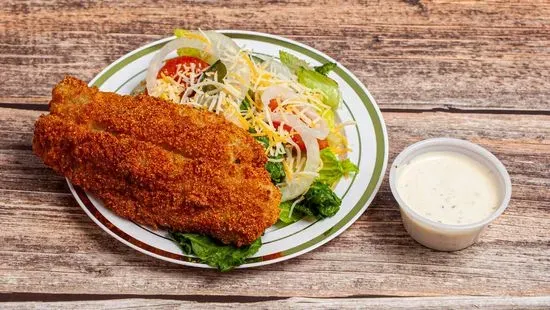 Fried Fish Salad