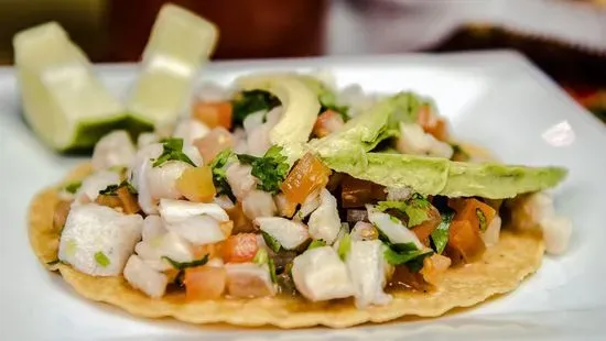 Tostadas de Ceviche