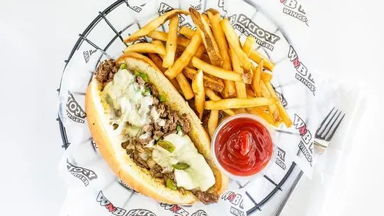 Cheesesteak Combo (steak or chicken)