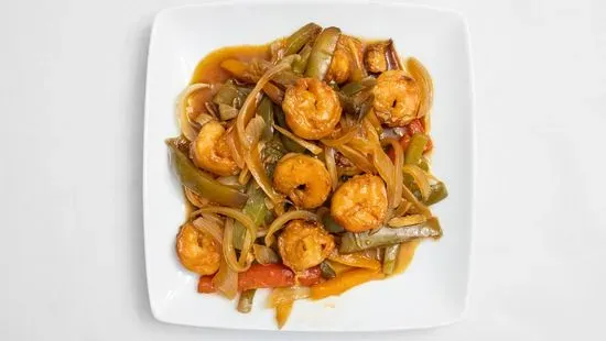 Shrimp with Ginger Sauce