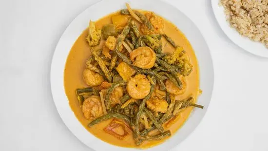 Panang Curry Shrimp