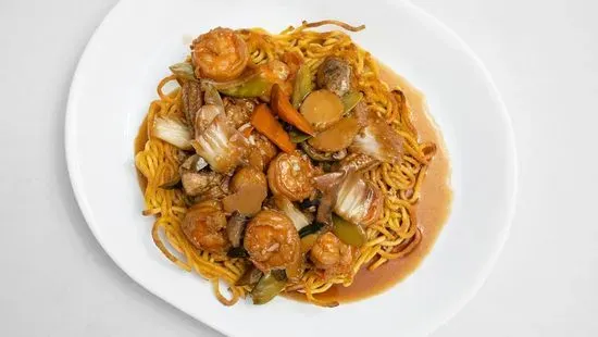 Pan-Fried Shrimp Noodle