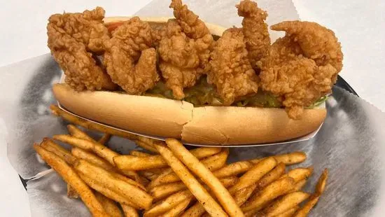 Poboy-Fried Shrimp