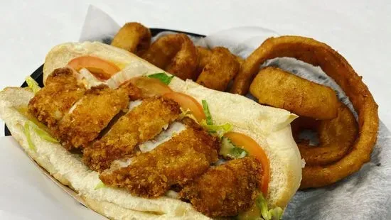 Poboy- Fried Lobster