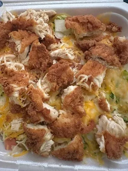 Chicken Fingers Salad