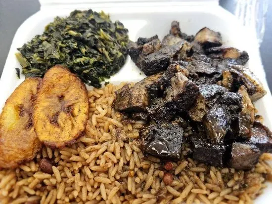 Jerk Pork Dinner