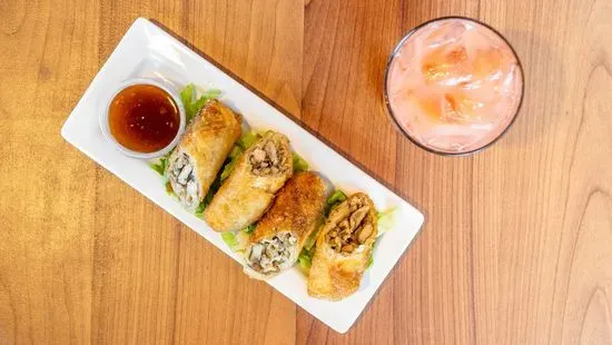 JERK CHICKEN SPRING ROLLS (2)