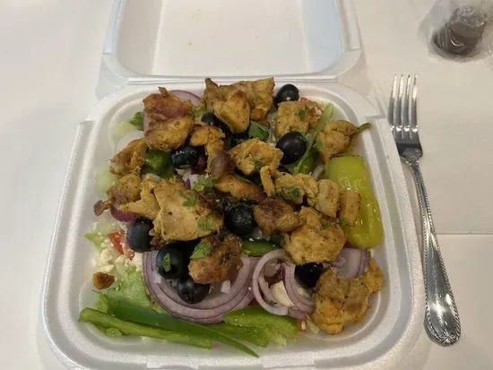 Souvlaki Chicken Salad