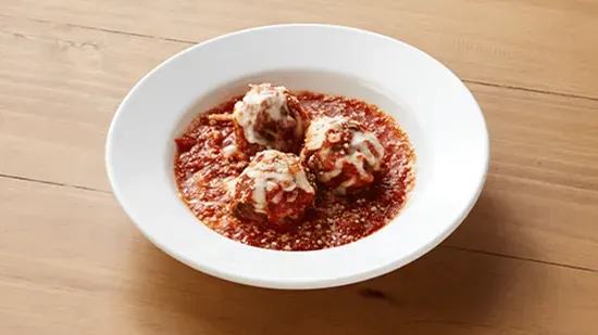 Meatballs (3) w/ Melted Mozzarella