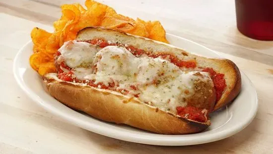 Meatball Parmigiana Sub