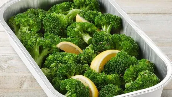 Garlic-Butter Broccoli Party Tray