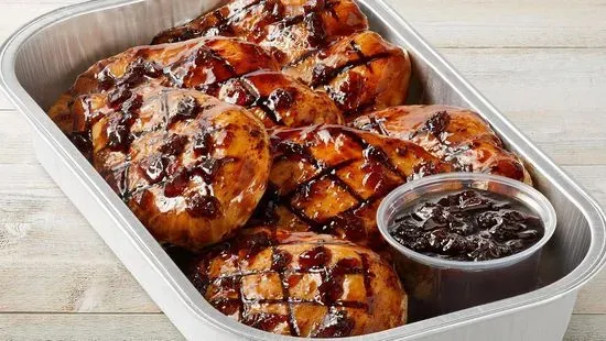 Whiskey-Glaze Grilled Chicken Party Tray