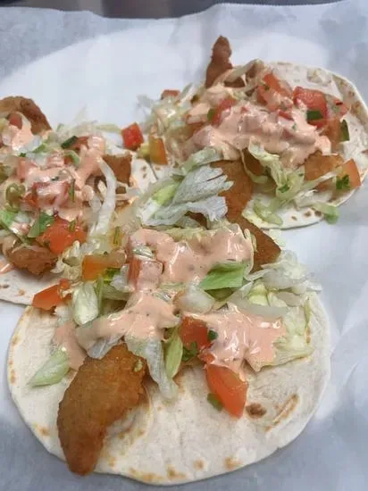 New  fried fish tacos