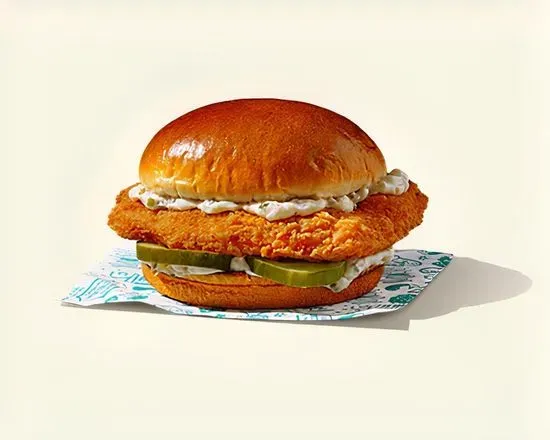 Flounder Fish Sandwich