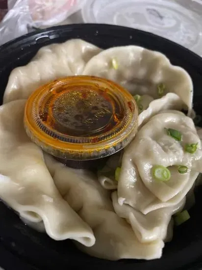 A10. Steamed or Fried Dumpling (8) (Pork or Chicken)