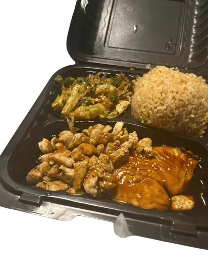 Teriyaki Chicken & Teriyaki Salmon