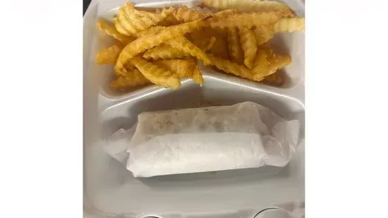 Mini Burrito and Fries / Mini Burrito and Papas