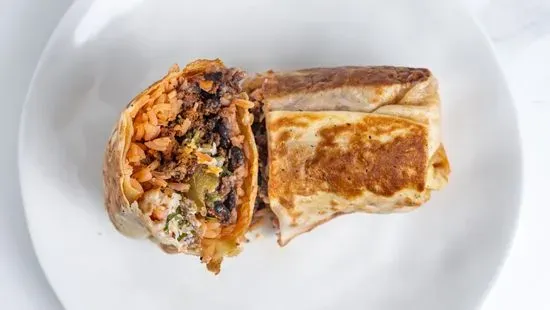 Mexican Sausage and Steak/Campechana Burrito