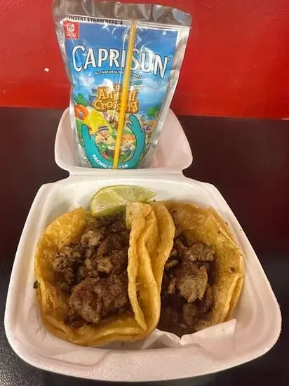 2 Tacos and Juice/2 Tacos Y Jugo