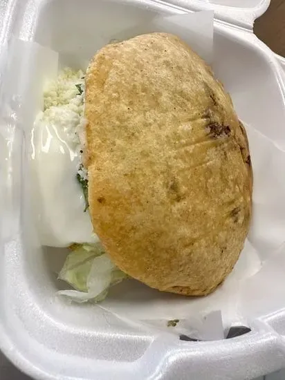 Mexican Sausage/Chorizo Gordita