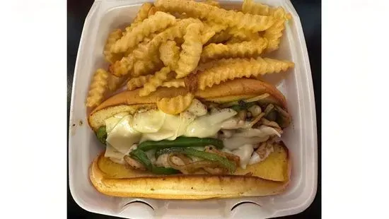 Chicken Philly Combo/ Philly de Pollo Combo