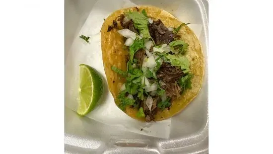 Beef Cheek/Taco de Cabeza