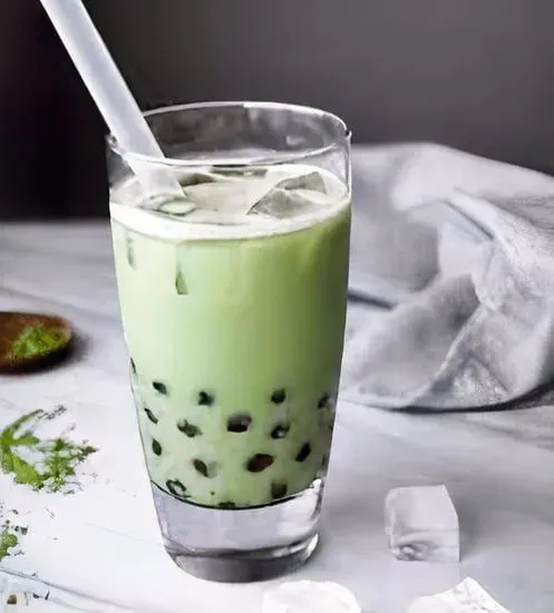 (M16) Matcha Milk Tea