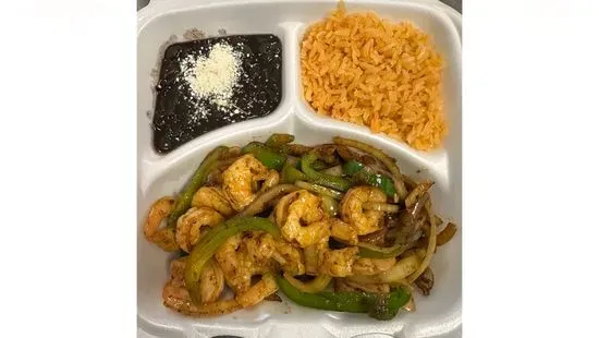 Shrimp/Camarón Fajitas