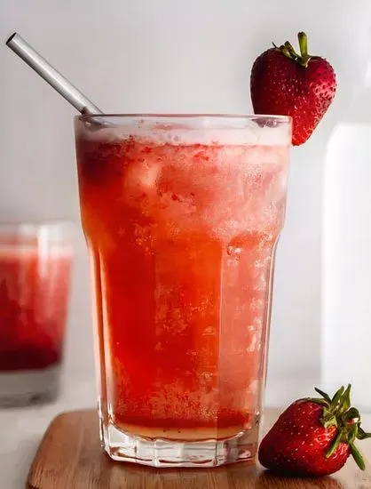 Lychee Strawberry Fruit Tea