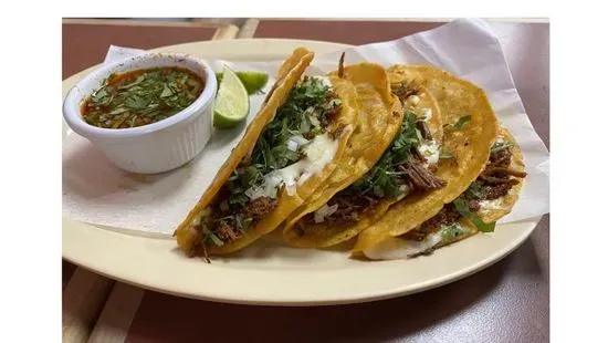 Order of 3 Tacos/ Orden de 3 Tacos (BIRRIA)