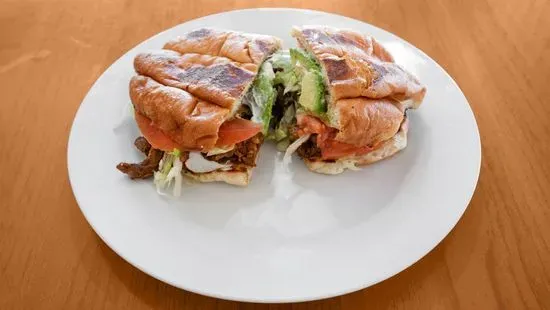 Torta al Pastor / Seasoned Pork Torta