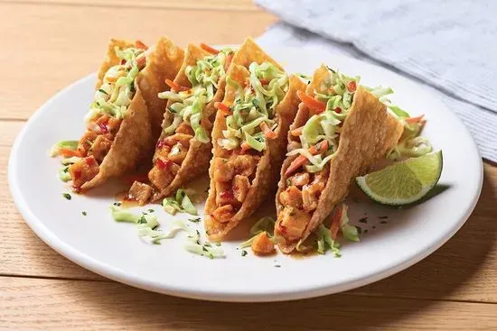 Chicken Wonton Tacos